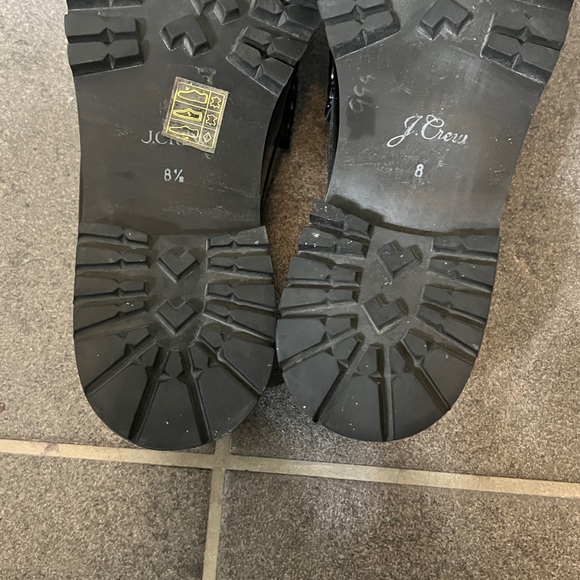 J crew Winona lug-sole penny loafers in spazzolato leather women’s Sz 8.5 - Picture 7 of 11